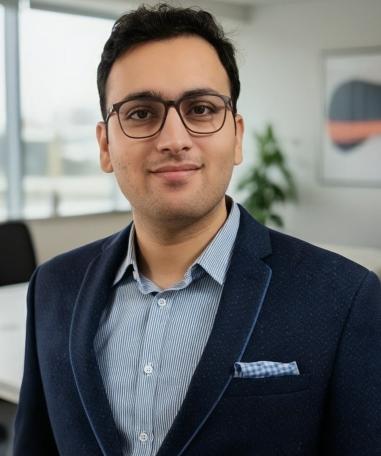 Professional portrait of CA. Ankit Pareek
